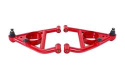 BMR Suspension AA006R A-Arms Lower Dom Non-Adj Poly Bushings Front Bump Stops