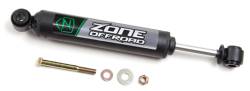 Zone Offroad Single Steering Stabilizer Black for Wrangler JK ZON7410