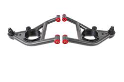 BMR Suspension AA006H A-Arms Lower Dom Non-Adj Poly Bushings Front Bump Stops