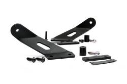 Rough Country Suspension Systems - Rough Country 70533 20" LED Light Bar Hood Mount Bracket Black for 07-18 Jeep JK - Image 5
