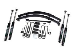 Zone Offroad ZONF2N 4" Suspension Lift Kit Zone Shocks for 99-04 F250/F350 4WD