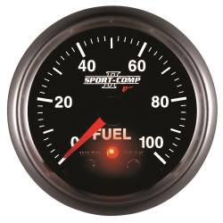 AutoMeter - AutoMeter 3671 Sport-Comp II Fuel Pressure w/Peak & Warn Gauge 0-100PSI 2-1/16" - Image 4