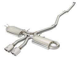 aFe 49-36621-P 3-2.5" SS Cat-Back Exhaust System for 17-20 honda Civic Si 1.5L