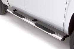 Lund - LUND 23584781 NERF BARS 4" Oval Straight Tube Step Stainless Steel w/Brkt - Image 2