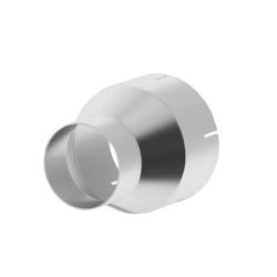 MBRP Exhaust - MBRP Exhaust UA9004 T409 Stainless Steel 4" Inlet 5" Outlet Adapter Universal - Image 1