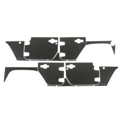 Rugged Ridge - Rugged Ridge 12300.53 Magnetic Side Panel Protection Kit for 07-18 Wrangler JKU - Image 1