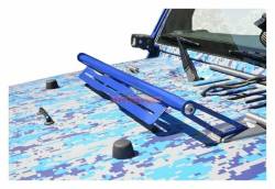 Steinjager - Steinjager Hood Mount Light Bracket Kit-Playboy Blue for Wrangler JK J0041433 - Image 1
