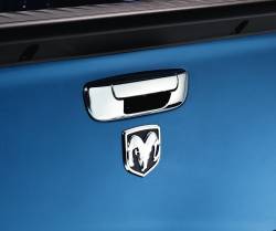 Auto Ventshade AVS - Auto VentShade 686556 Tailgate Handle Covers Chrome for 02-10 RAM 1500/2500/3500 - Image 1