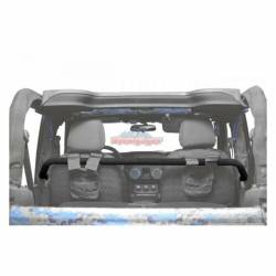Steinjager - Steinjager Shoulder Belt Harness Bar Mount-Text Black for Jeep JK 2DR J0048517 - Image 1