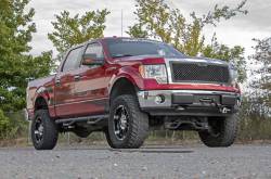Rough Country Suspension Systems - Rough Country 70229 Front Mesh Grille Insert Black for 09-14 Ford F150 - Image 4