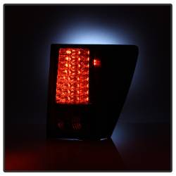 Spyder Auto - Spyder Auto 5070197 Black/Clear LED Taillights for 07-10 Jeep Grand Cherokee WK - Image 6