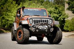 Rugged Ridge - Rugged Ridge XHD Bumper Double x Striker Bar Black for Wrangler 11540.25 - Image 6