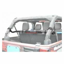Steinjager - Steinjager Shoulder Belt Harness Bar Mount-Text Black for Jeep JK 4DR J0048473 - Image 1