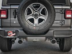aFe Power - aFe 49-48066-P Rebel 2.5" Cat-Back Exhaust System for 18-26 Wrangler JL 3.6L - Image 5