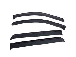 EGR - EGR 643391 Front/Rear Tape-On Window Visors Smoke 09-14 F150 Crew - Image 2