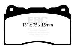 EBC Brakes - EBC Brakes S6KF1152 S6 Kits Bluestuff & GD Rotors for 14-16 Chevy Corvette - Image 1