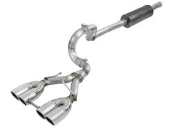 aFe 49-38071-P 2.5" SS Cat-Back Exhaust System for 18-26 Jeep Wrangler JL 3.6L