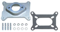 Trans-Dapt Performance - Trans-Dapt 2044 1.75" Holley 2BBL to Ford I6 Mani. Carb Adapter Cast Alu - Image 1