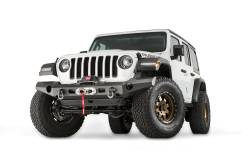Warn - Warn 101335 Elite Full Width Front Bumper for 18-25 Wrangler JL Gladiator JT - Image 1