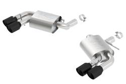 Borla - Borla Exhaust 11921CB ATAK Axle-Back System for 16-24 Chevy Camaro SS 6.2L - Image 1