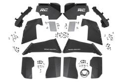 Rough Country 10511V Front/Rear Vertex Fender Liners for 07-18 Jeep Wrangler JK