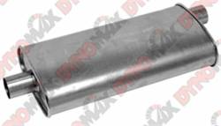 Dynomax - Dynomax 17718 2.5" In 2.5" Out Offset/Center Thrush Turbo Muffler - Image 1