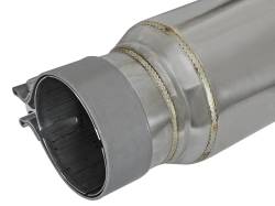 aFe Power - aFe 49M10001 12" Stainless Steel Resonator 3" In/Out 4" x 12" Body 16" L Overall - Image 4