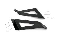 Rough Country Suspension Systems - Rough Country Upper Windshield 54" Light Bar Mounts Ford Super Duty 70516 - Image 2