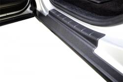 Bushwacker Trail Armor Rocker Sill Protectors Black F150 SuperCab 14081