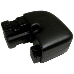 Crown Automotive Jeep Replacement - Crown Automotive 55155760AB Bumper Extension for 97-06 Jeep Wrangler TJ/LJ - Image 2