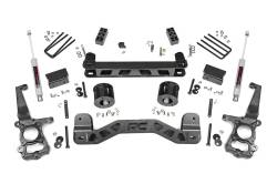 Rough Country 55130 4" Suspension Lift Kit for 15-20 Ford F150 RWD