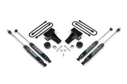 Zone Offroad ZONF45N 2" Front/Rear NX2 Lift Kit for F250/F350 4WD Diesel