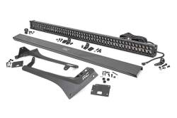Rough Country 70068 Windshield Mount 50" LED Light Bar Kit for 18-26 Jeep JL/JT