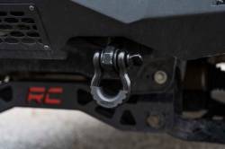 Rough Country Suspension Systems - Rough Country RS150A Front Tow Hook Brackets Black for 09-26 Ford F150 2WD/4WD - Image 2