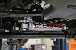 Rough Country Suspension Systems - Rough Country 1108 Steering Stabilizer Relocation Bracket for Jeep Wrangler JK - Image 2