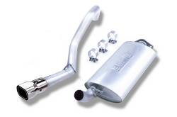 Borla - Borla 14924 Touring Cat-Back Exhaust Right Rear Exit for 00-06 Jeep Wrangler TJ - Image 1