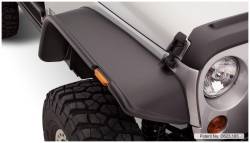 Bushwacker - Bushwacker Flat Style Front/Rear Fender Flares Black for Jeep JK 10919-07 - Image 2
