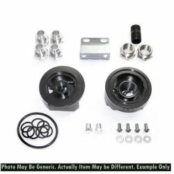 BLOX - BLOX Racing BXGA-00115-PO Remote Oil Filter Relocation Kit Polished - Image 1