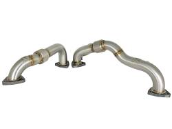 aFe Power - aFe 48-33016 Twisted Steel Stainless Up-Pipes 08-10 F250/F350/F450/F550 SD 6.4L - Image 2