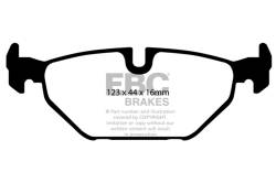 EBC Brakes - EBC Brakes DP41405R Yellowstuff Street & Track Brake Pads for 00-09 9-5 - Image 1