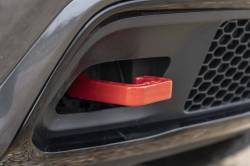 Rough Country Front Forged Tow Hooks Red for 15-22 Grand Cherokee WK2 RS133