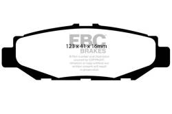 EBC Brakes - EBC Brakes DP4848R Yellowstuff Street & Track Brake Pads - Image 1