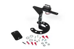 JKS JKS8211 Spare Tire License Plate Mount for Jeep Wrangler YJ/TJ/LJ/JK
