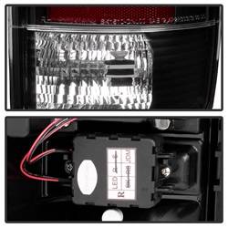 Spyder Auto - Spyder Auto 5001528 Black/Clear LED Taillights - Image 2