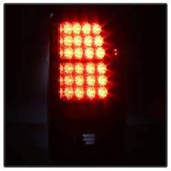 Spyder Auto - Spyder Auto 5001528 Black/Clear LED Taillights - Image 5