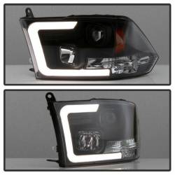 Spyder Auto - Spyder Auto Black Light Bar Projector Headlights for RAM Trucks 5084811 - Image 8