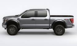 Bushwacker - Bushwacker 28135-08 Forge Style Front/Rear Fender Flares Black for Ford Ranger - Image 2