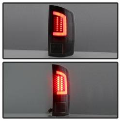 Spyder Auto - Spyder Auto 5084118 Black LED Light Bar Taillights for RAM Trucks - Image 2
