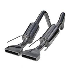 MBRP Exhaust - MBRP S7002304 T304 2.5" Axle-Back Race Dual Rear Exit Exhaust 05-08 Corvette - Image 1