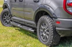 Rough Country Suspension Systems - Rough Country 4.5" Oval Tube Nerf Steps Black 21-25 Ford Bronco Sport 21006 - Image 6